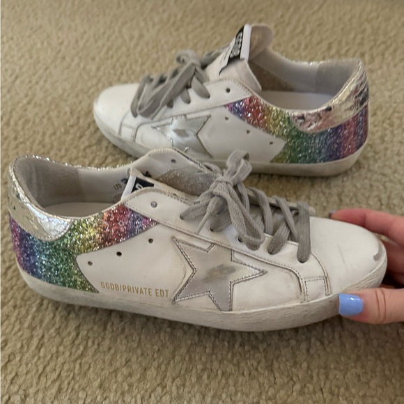 Golden goose super star low top sneaker size 8 - Picture 6 of 7